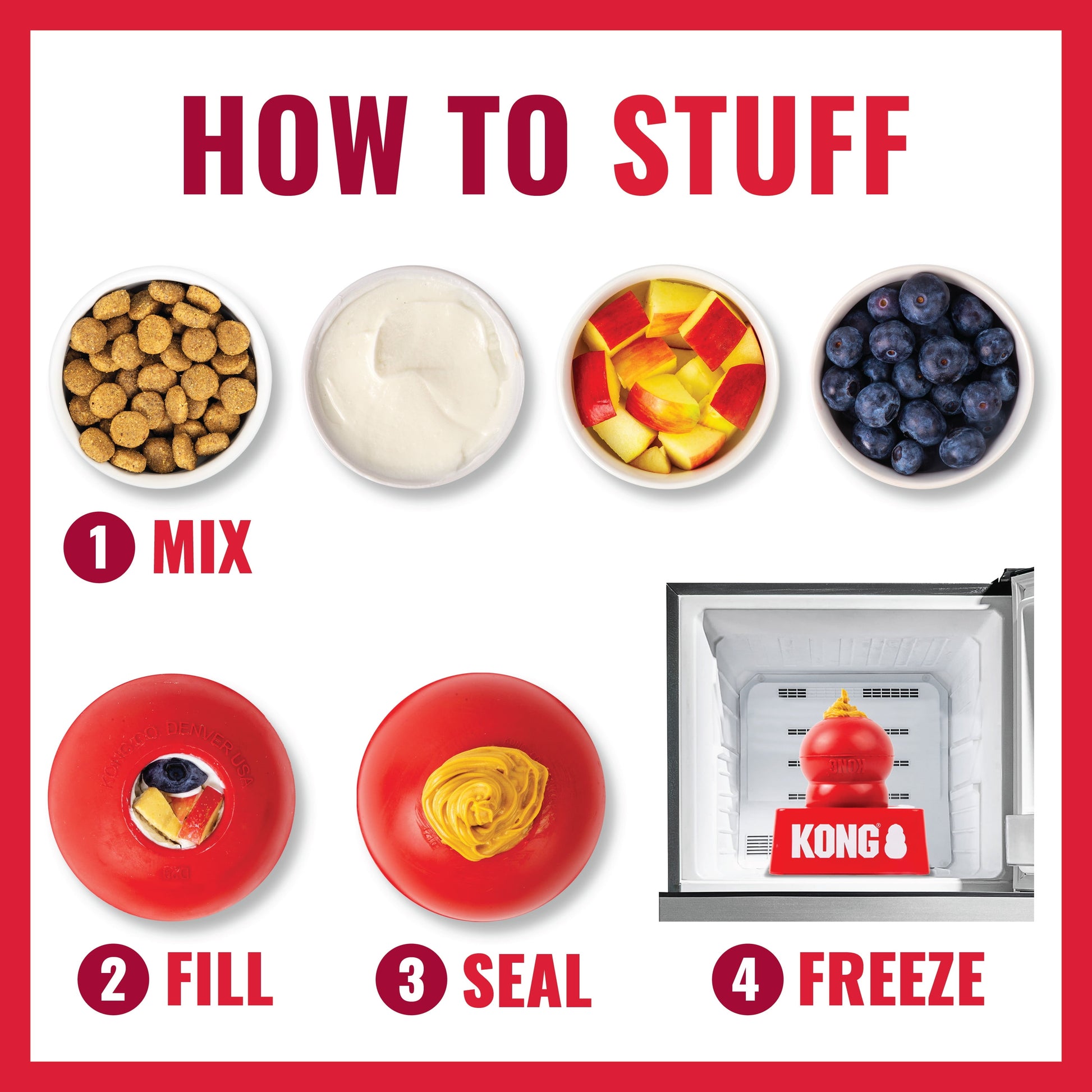 ® Classic Stuffable Dog Chew Toy, XL